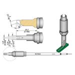 JBC R470046 Drag Cartridge, 1.25mm