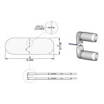 JBC W14037G 37-Gauge High-Temperature ø0.11mm Stripping Cartridges, 3.0 x 9.0mm