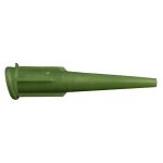 Jensen Global JG14-1.25HPTTX NT Series Tapered Dispensing Tips, 1.25", 14-Gauge, Olive (Box of 50)