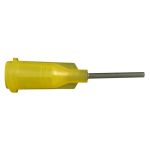 Jensen Global JG20-0.5TX PTFE Flexible Dispensing Tips, 0.5", 20-Gauge, Yellow (Box of 50)