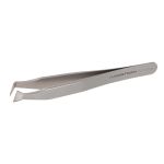 Lindstrom 15AGW Swiss-Made Carbon Steel Cutting Tweezer with Predominantly Angled Blade Tips, 4.53" OAL