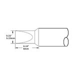 700 Series Extended Life 30° Chisel Solder Cartridge, 1.8 x 10mm