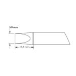 40° Chisel Solder Cartridge, 5.0 x 10mm