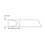 40° Chisel Solder Cartridge, 6.0 x 10mm