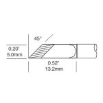 Metcal SMC-8KN0050P Knife Solder Cartridge, 5.0mm