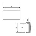 700 Series Tunnel SOIC-20 Rework Cartridge, 9.53mm