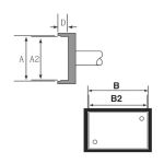 700 Series Quad VQFP-100 Rework Cartridge, 15.49 x 15.49mm