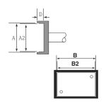 700 Series Quad PLCC-28 Rework Cartridge, 12.7 x 12.7mm