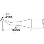 600 Series 30° Bent Sharp Solder Cartridge, 0.5mm