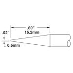 Metcal STTC-843 Conical Solder Cartridge, 0.5mm 