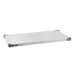 Metro 1424FG Galvanized Solid Shelf - Super Erecta, 14" x 24"