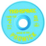 TechSpray 1809-10F Pro Wick Yellow #2 Braid - AS - 10' Spool