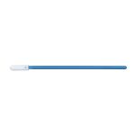 Teknipure TKS551P TekniSwab Polyester Knit Cleanroom Swabs with Double Layer, Small Head & Blue Polypropylene Handle, 2.79" OAL (Case of 2,500)