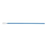 Teknipure TKS572MDF TekniSwab Microdenier Polyester Covered Foam Cleanroom Swabs with Medium Head, & Long Blue Polypropylene Handle, 6.4" OAL (Case of 1,000)