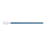 Teknipure TKS582MW TekniSwab Microfiber Cleanroom Swabs with Double Layer, Medium Head & Blue Polypropylene Handle, 3.55" OAL (Case of 2,500)