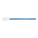 Teknipure TKS601MN TekniSwab Nonwoven Microfiber Cleanroom Swabs with Double Layer, Rectangular Head & Blue Polypropylene Handle, 5" OAL (Case of 1,000)