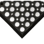 Wearwell 474 WorkRite Mat, Black