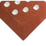 Wearwell 482 Grade "A" Food Service Mat, Terra Cotta