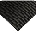 Wearwell 702 Corrugated Switchboard Mat, Black