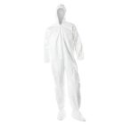 Alpha ProTech Critical Cover® ComforTech® Disposable Coveralls with Hood & AquaTrak® Boots