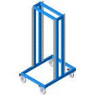 CCSWS6056 Column-Style Welded SMT Cart, 60" x 29" x 56"