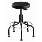 Bevco 3600-V Bench Height Backless Stool with Tubular Steel Base, Vinyl