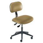 BioFit BTR-L-RC Desk Height Chair with Black Reinforced Nylon Base & Glides, 17"-22"