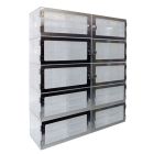 CleanPro Drawer Storage Desiccator Cabinet with Clear Acrylic