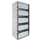 CleanPro Drawer Storage Desiccator Cabinet with Clear Acrylic - Closed