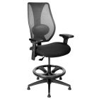 tCentric Hybrid&trade; Counter Height Task Chair with Mesh Back & Upholstered Seat