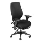 tCentric Hybrid&trade; Task Chair with Upholstered Back & Seat, Multi-Tilt