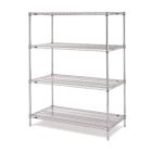 Metro Brite Zinc Wire Shelving Rack