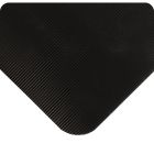 Wearwell 720 Double Duty Corrugated Switchboard Mat , Black