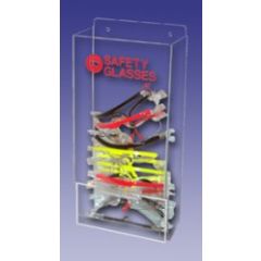 AK, LTD. AK-229-11 Acrylic Safety Glasses Dispenser, 4" x 8" x 15.75"