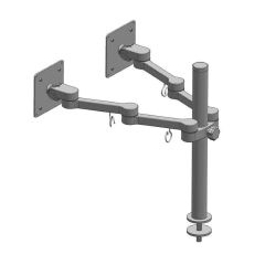 Arlink 4060 Post Mount Dual Flat Panel Monitor Arm