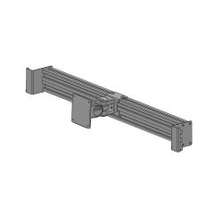 Riel articulado de montaje para monitor, 60"