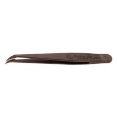 Aven Tools 18534 707A ESD-Safe Plastic Tweezers with 35&deg; Curved, Fine Tips, 4.5" OAL