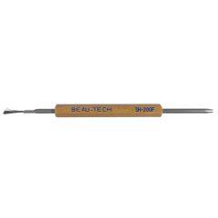 Beau Tech SH-20GF Double-Ended Mini Stainless Steel Brush & Fork 