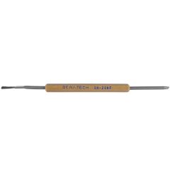 Beau Tech SH-20KF Double-Ended Standard Stainless Steel Brush & Fork 