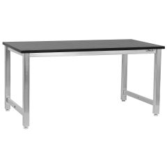 BenchPro&trade; Kennedy Series Stainless Steel Workbench with 1" Phenolic Resin Work Surface