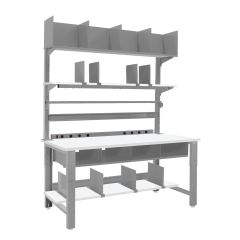 BenchPro Roosevelt Series Packing Station with LisStat&trade; ESD Laminate