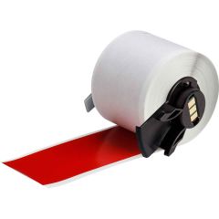 Brady Worldwide M6C-1900-439-RD Multi-Purpose Vinyl Label Tape, Red, 1.9" x 50' Roll