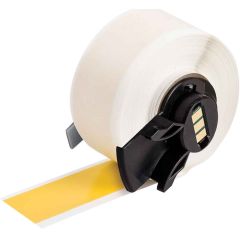 Brady Worldwide M6C-500-439-YL Multi-Purpose Vinyl Label Tape, Yellow, 0.5" x 50' Roll