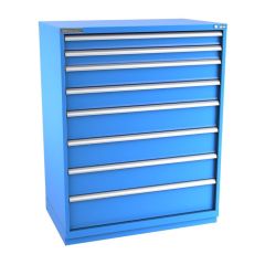 Champion Tool Storage Extra Wide Eye Level Height Cabinet with 172 Compartments & 8 Drawers, 28.5" x 47" x 59.5"