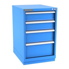 Champion Tool Storage Narrow Width Bench Height Cabinet with 29 Compartments & 4 Drawers, 28.5" x 22.12" x 35.88"