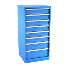 Champion Tool Storage Standard Width Eye Level Height Cabinet with 84 Compartments & 8 Drawers, 28.5" x 28.25" x 59.5"