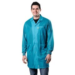 Desco Statshield&reg; ESD Lab Coat with 3 Pockets & 1 Line of Embroidery