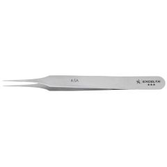 Excelta 4-SA &#9733;&#9733;&#9733; Neverust&reg; Stainless Steel Tweezers with Straight, Tapered, Ultra-Fine, Pointed Tips