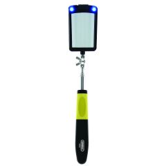 General Tools & Instruments 80560 2 x 3" Telescoping Inspection Mirror with LED Lights