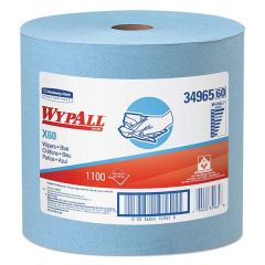 Rollo grande de toallas WypAll&reg; X60, azul